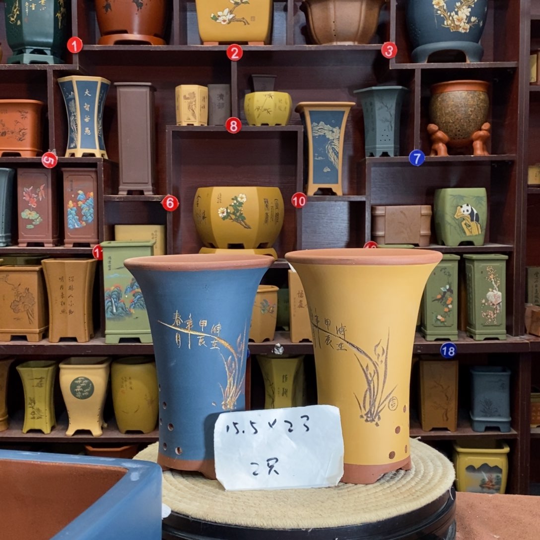 紫砂花盆紫砂艺术