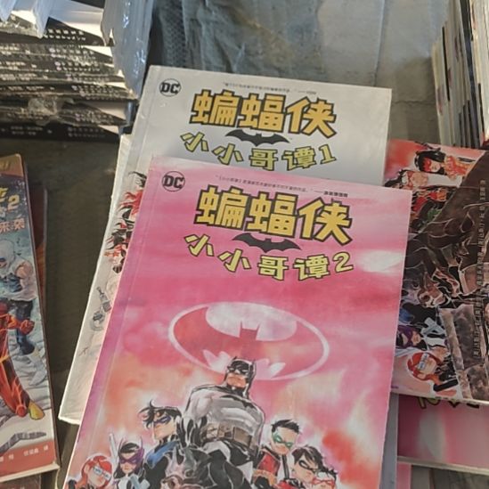 蝙蝠侠1和2，两本一套。