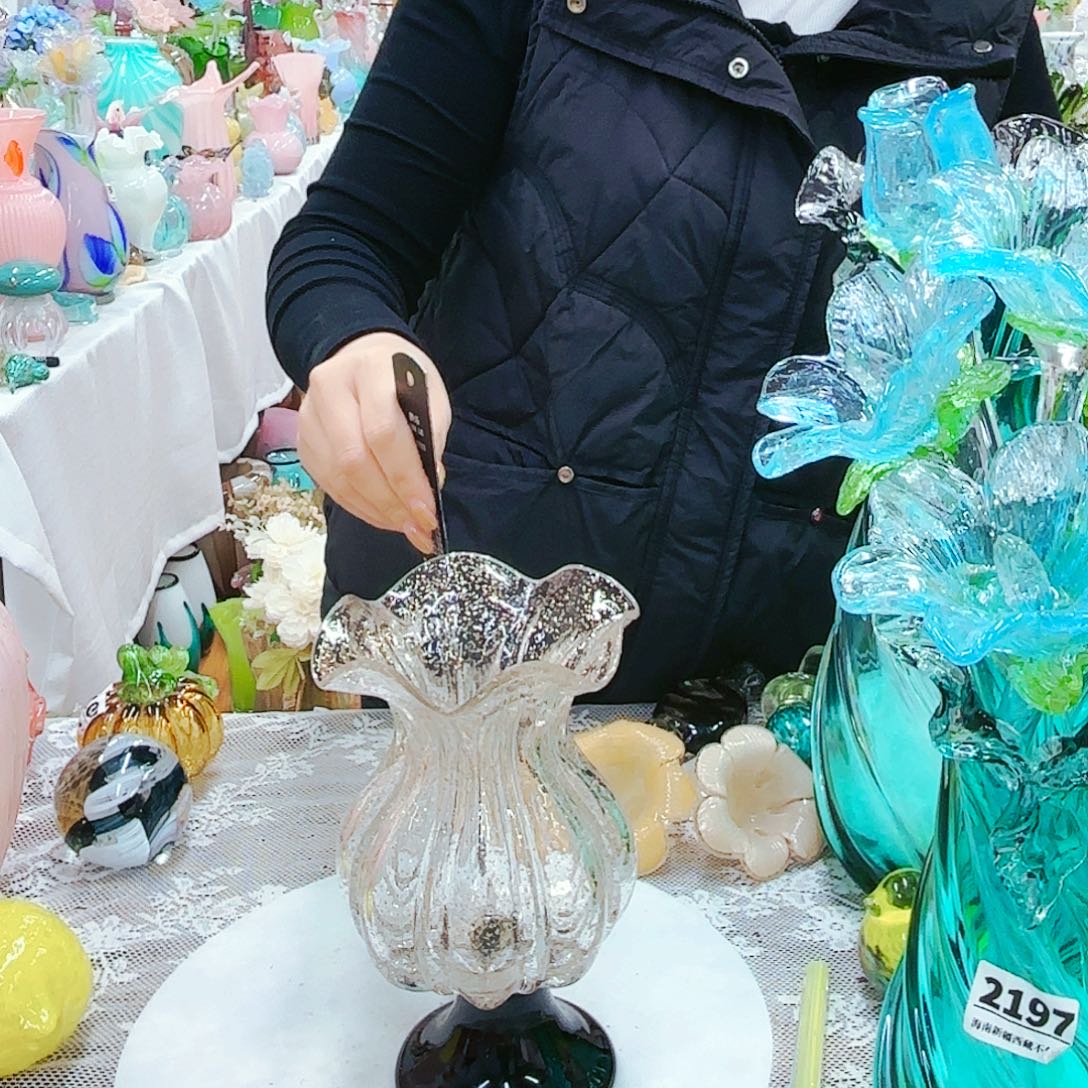 福利不退不换琉璃花瓶花器艺术品