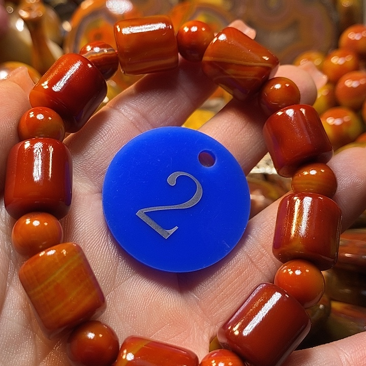 英***娘玛瑙/玉髓未镶嵌手链