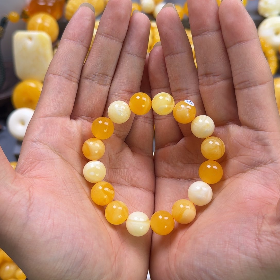 蜜蜡珠宝奇石未镶嵌13mm