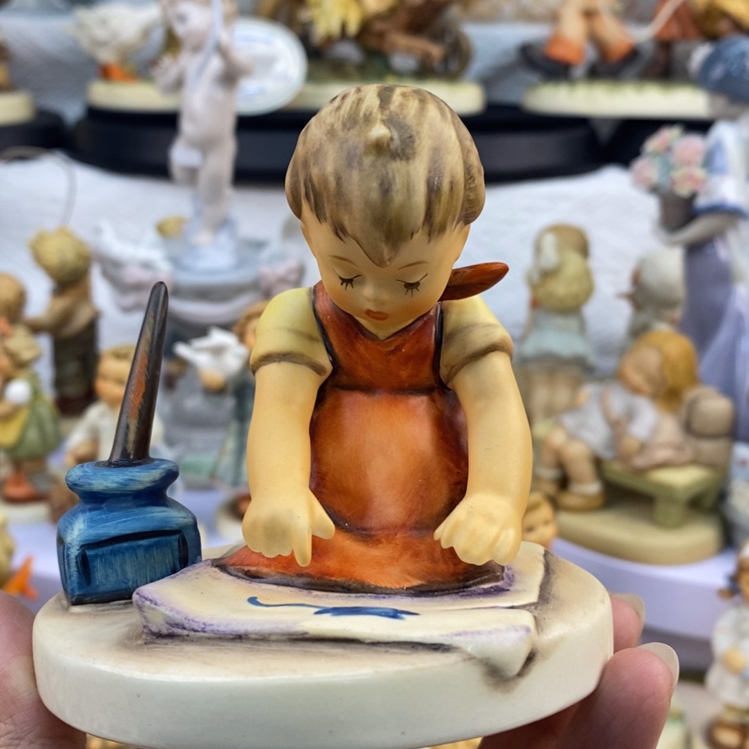 瓷片欧美中古美物摆件