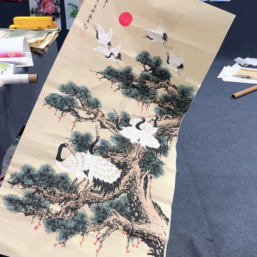 国画非常精美的一副作品