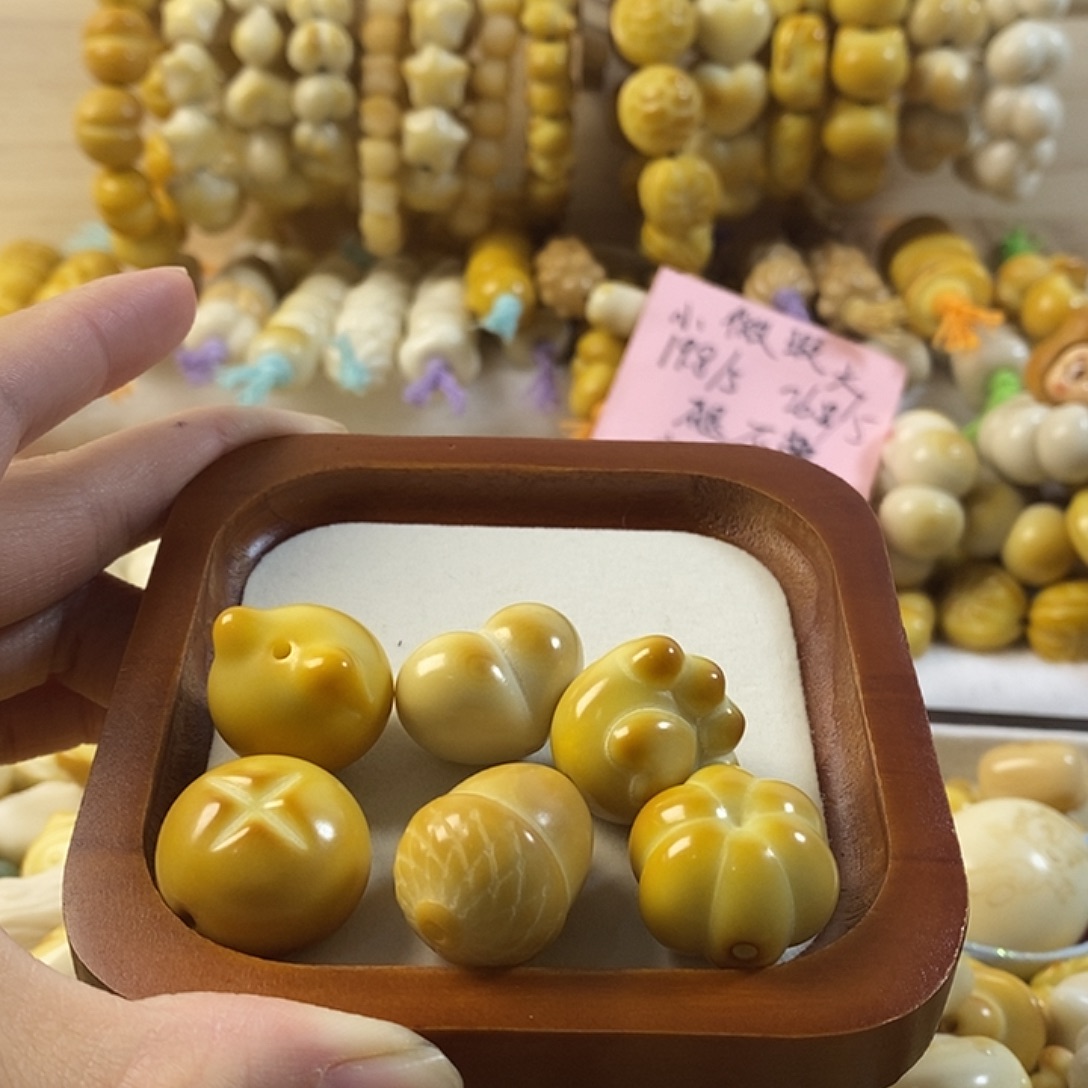 麻***蛛菩提根/象牙果吊坠