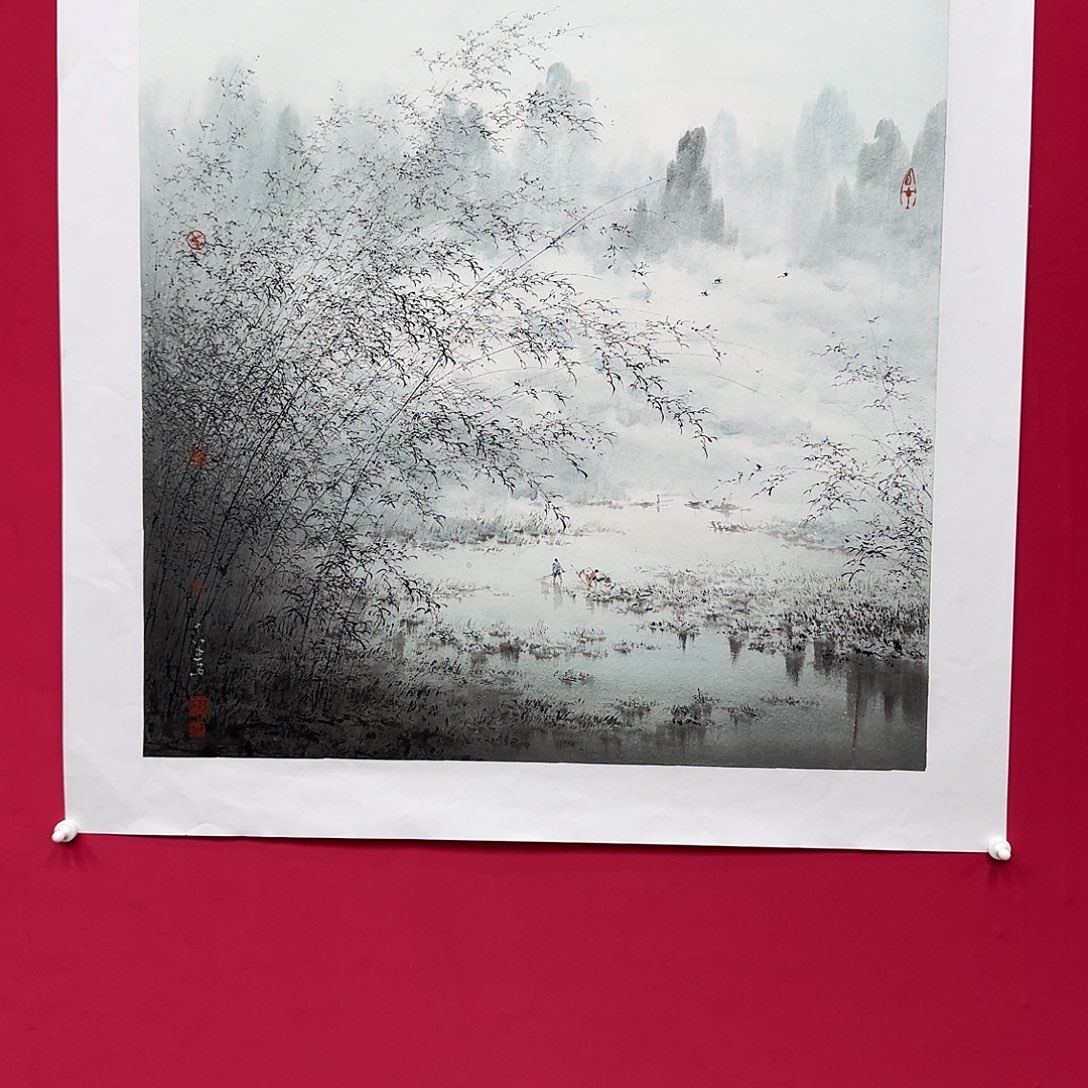 平***子国画木春老师精品