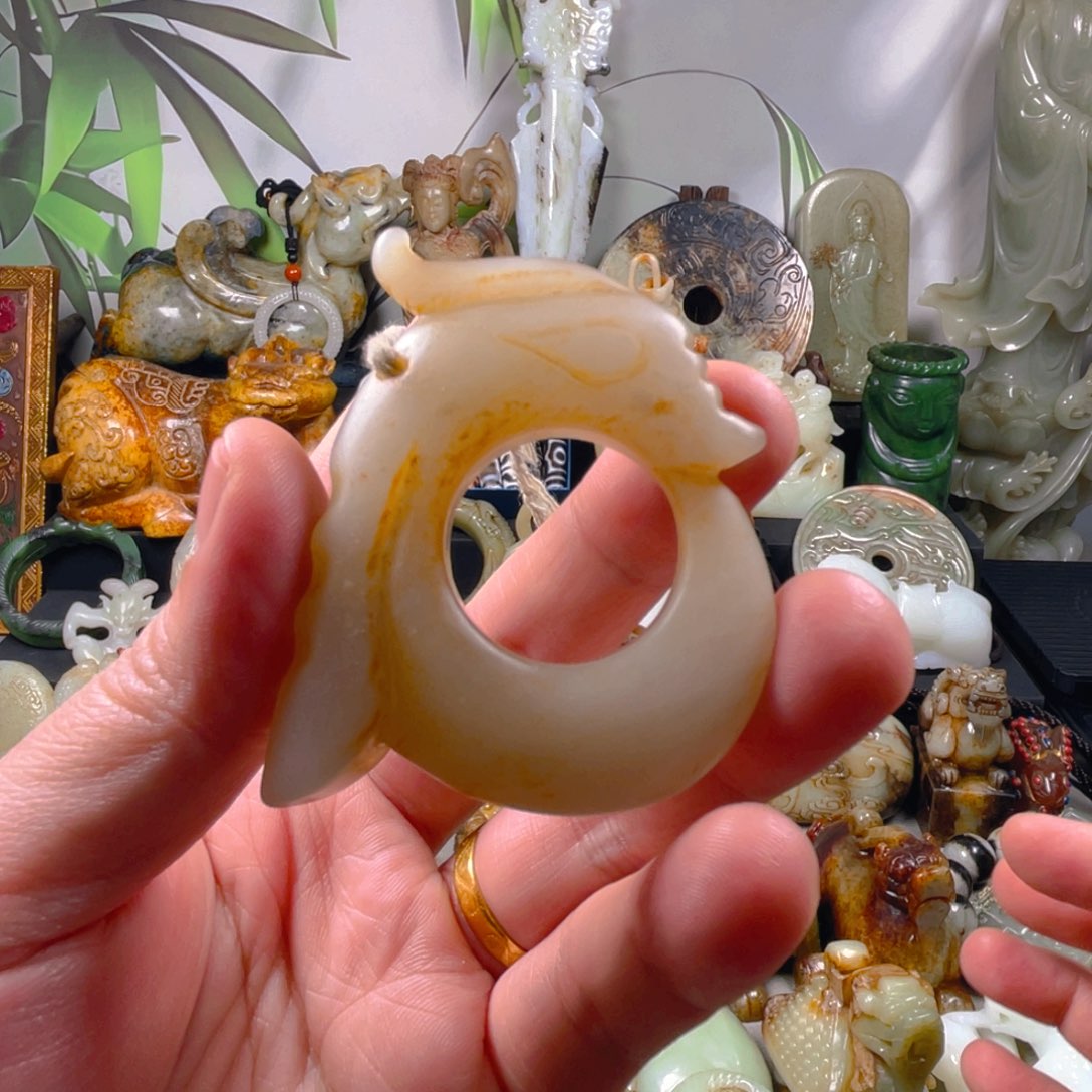 和田玉把件未镶嵌2