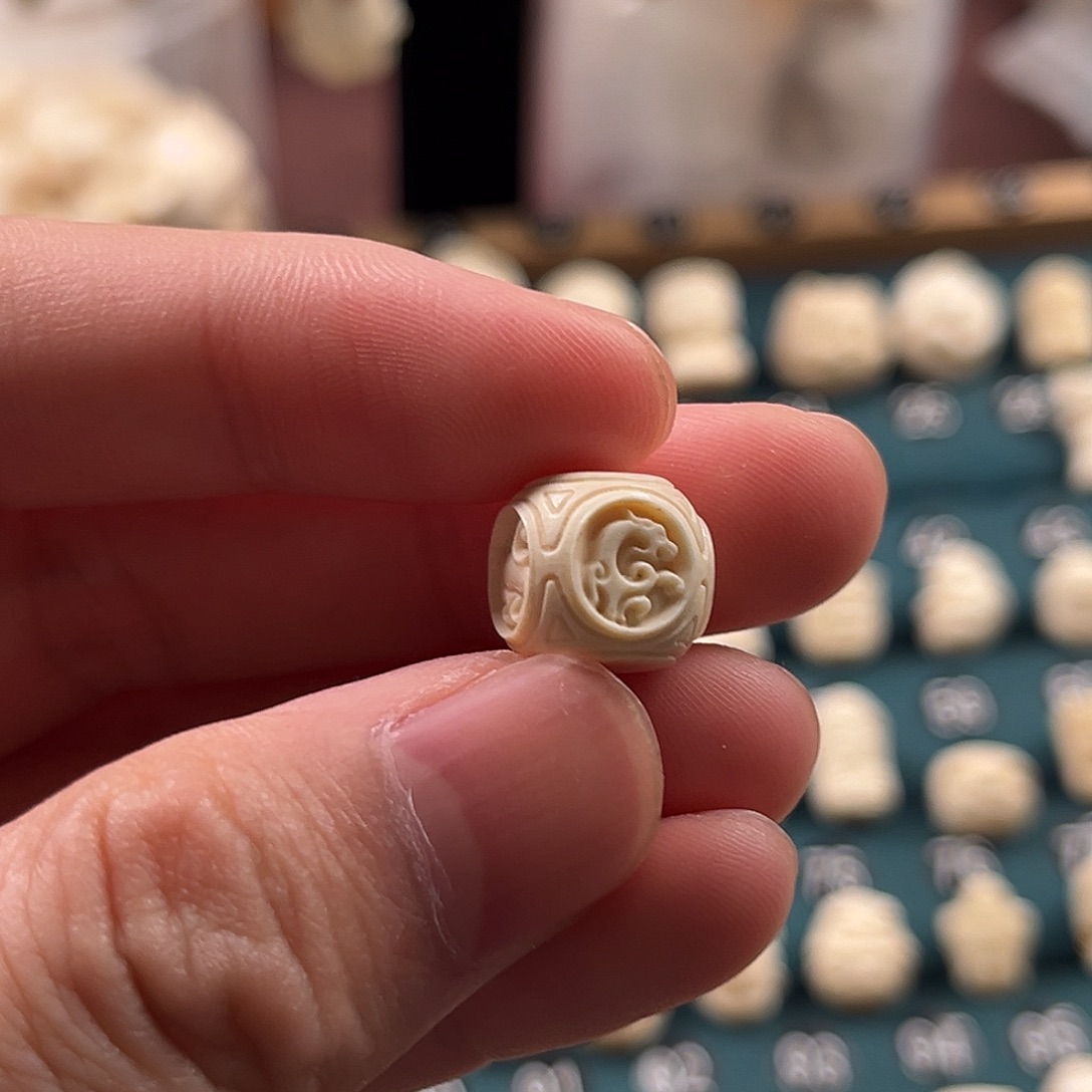 猛犸象牙吊坠11大小尺寸四圣兽