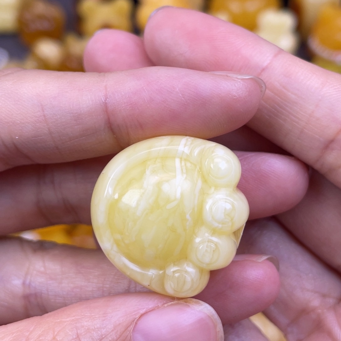 未镶嵌琥珀裸石蜜蜡