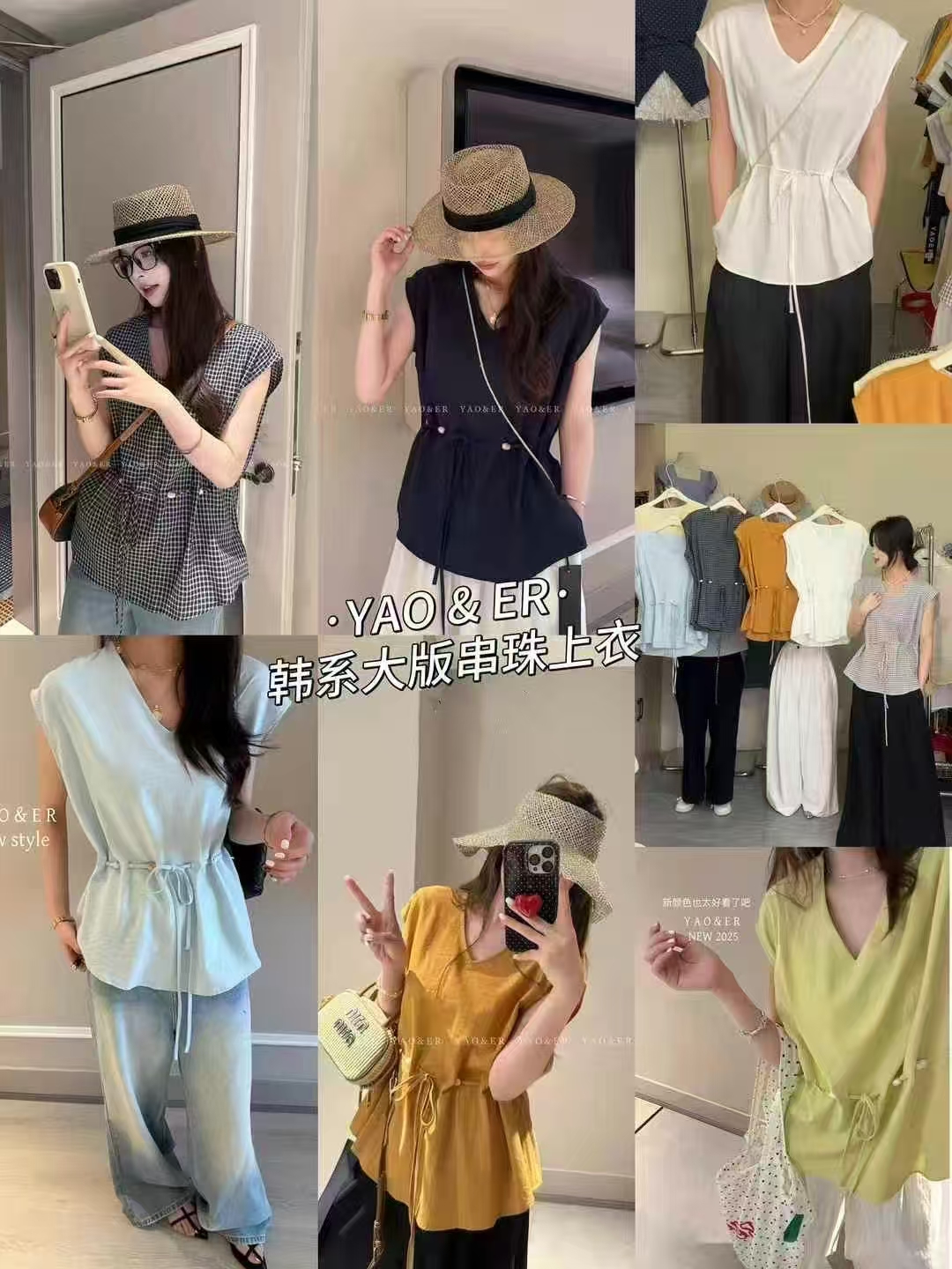 89103 X 韩版简约通勤时尚显瘦宽松艺术风短袖 F158 三楼