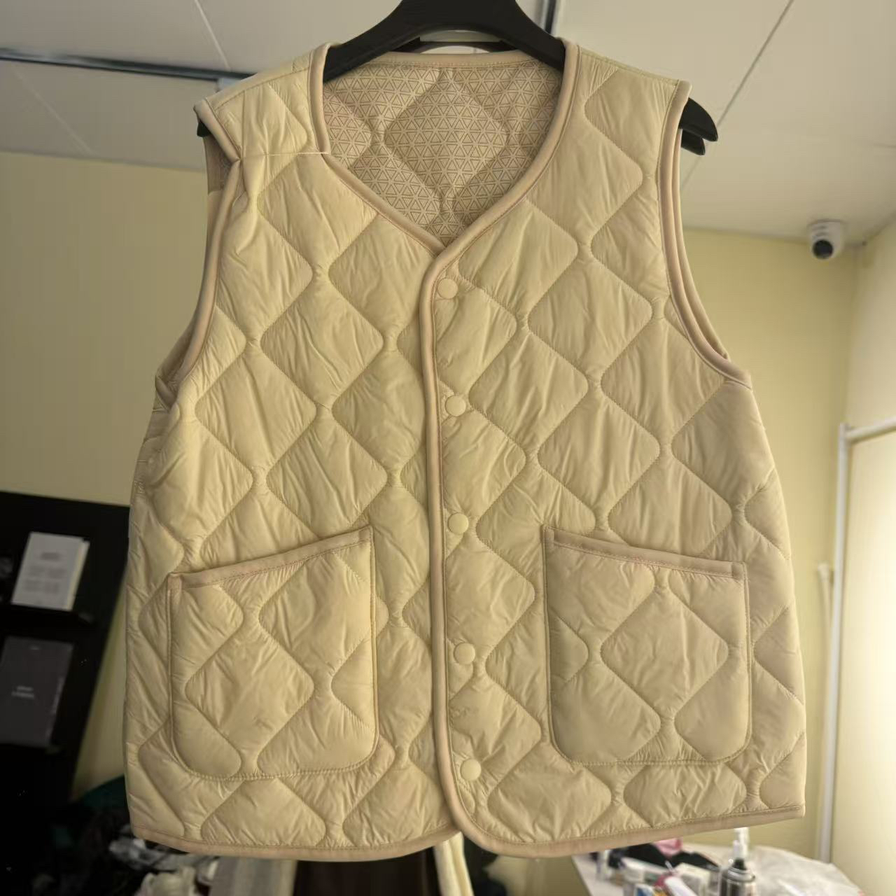 秋冬棉马甲女保暖背心休闲轻薄坎肩宽松百搭外套新款