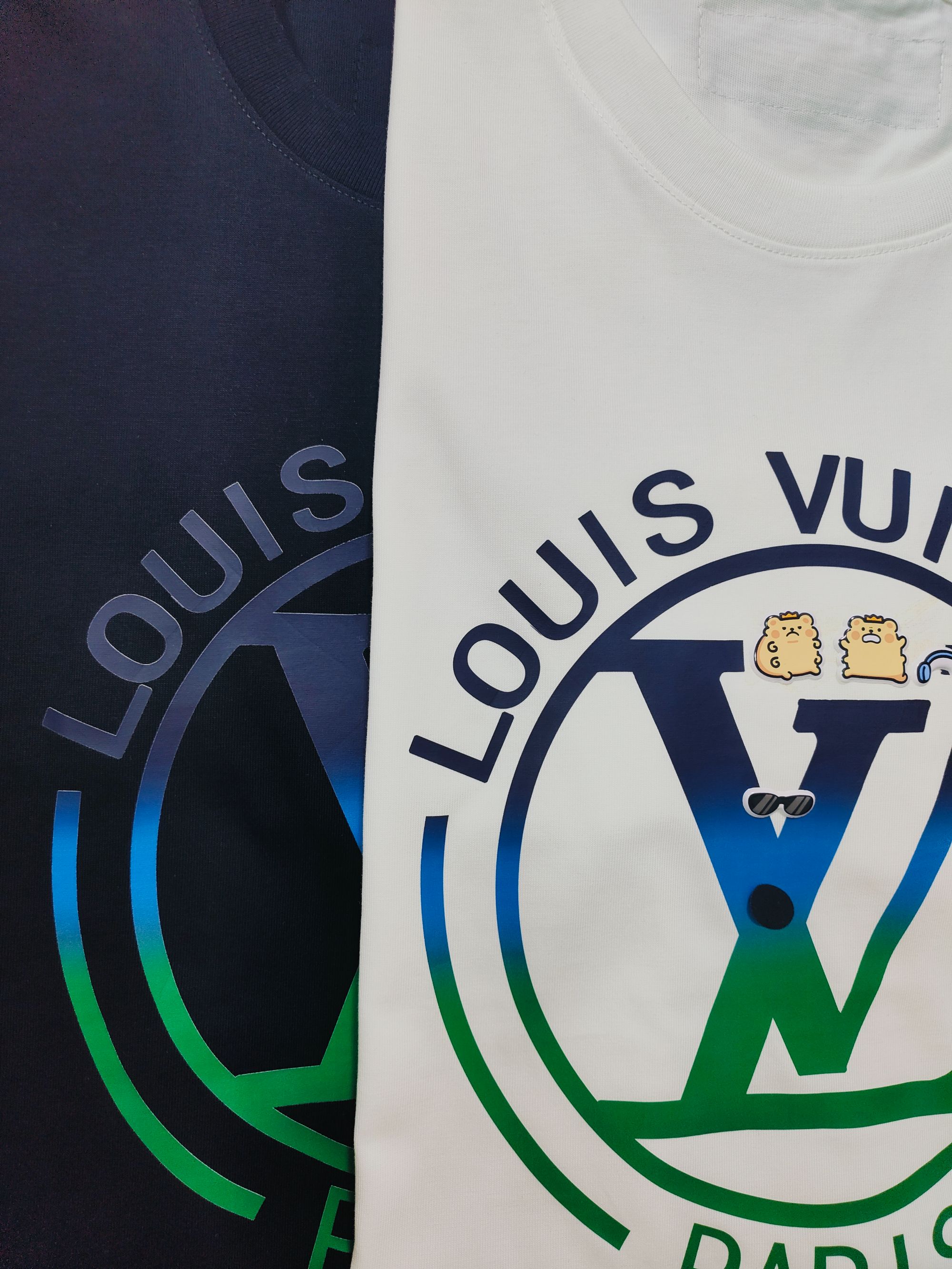 【4号专属定制服饰】法式设计师2025潮流T恤男女同款老登系列