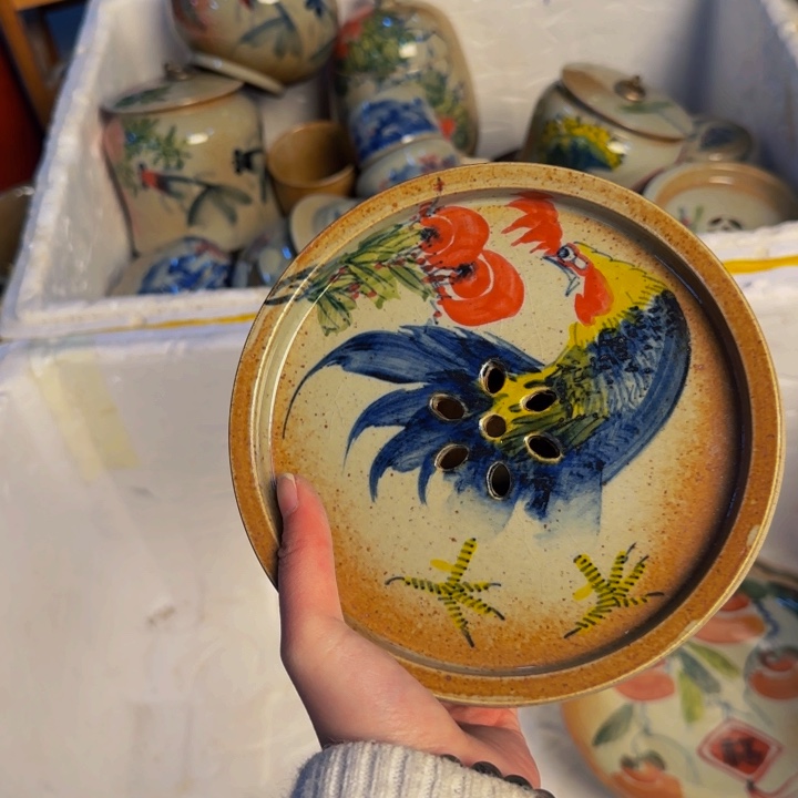 瓷片景德镇陶瓷手工手绘