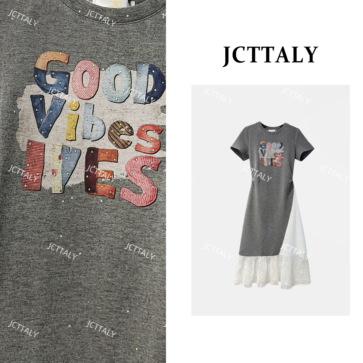 【XY】【69】法式轻奢领鱼尾裙夏季新款连衣裙NH-A016