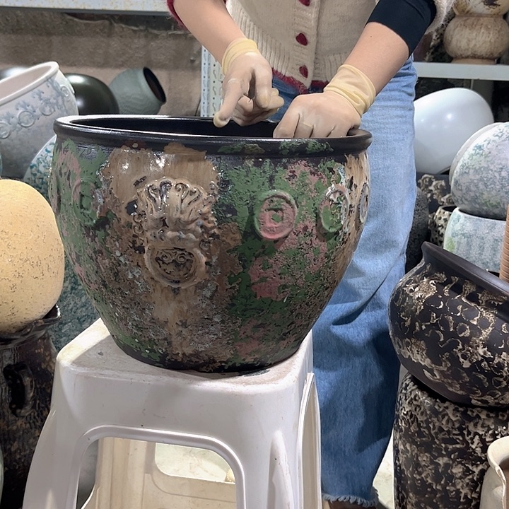 正品口35高26花盆