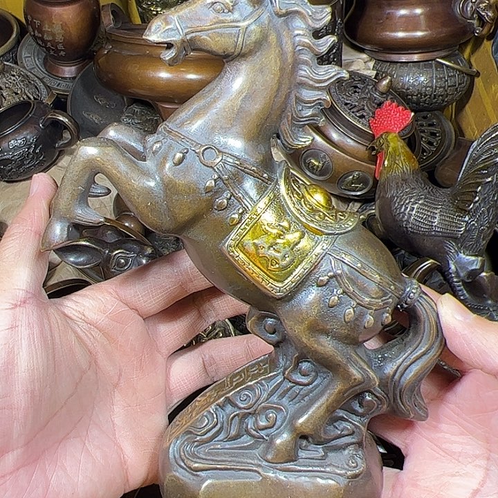 铜器客厅装饰摆件 