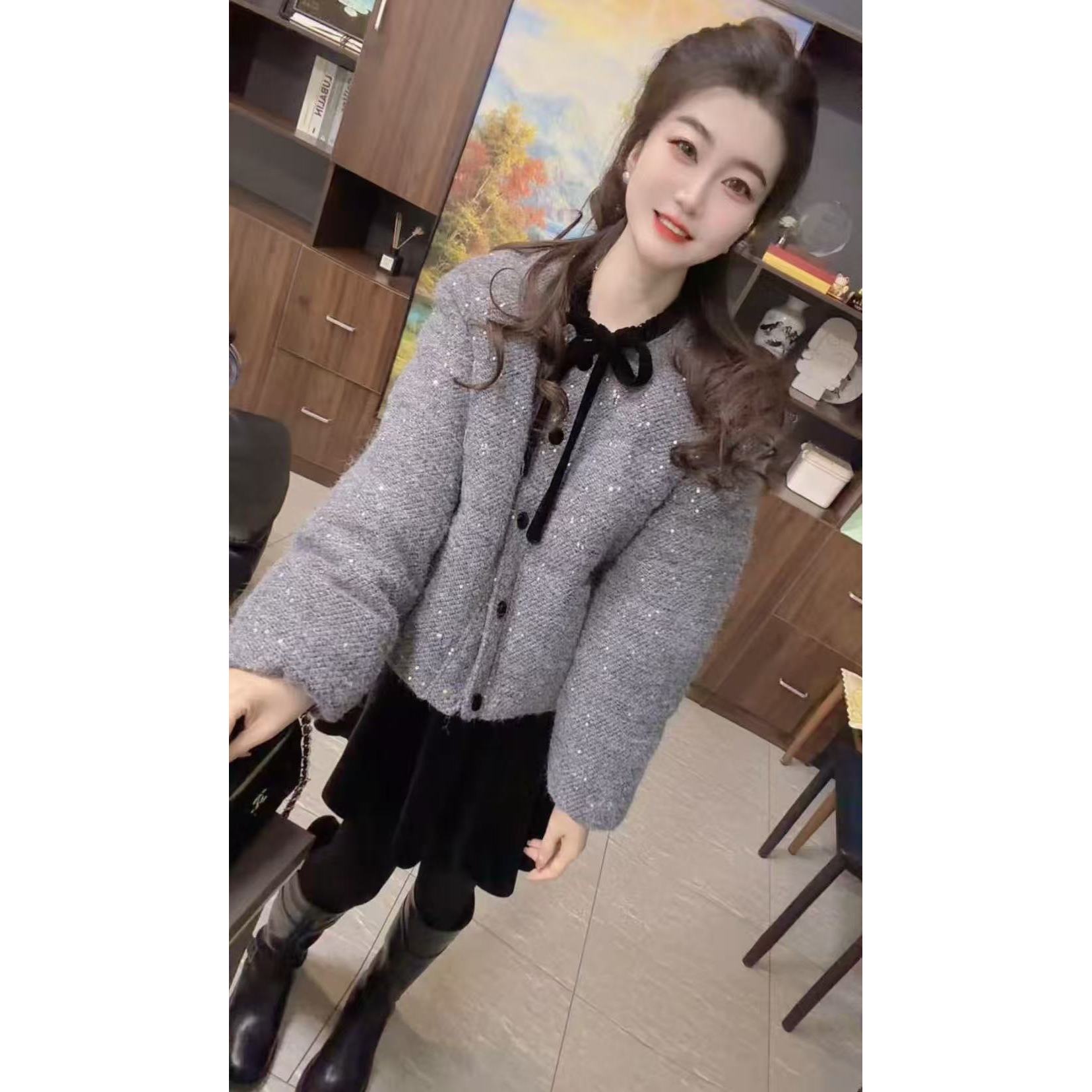 『细闪香风S』时尚气质百搭时尚羽绒服6123