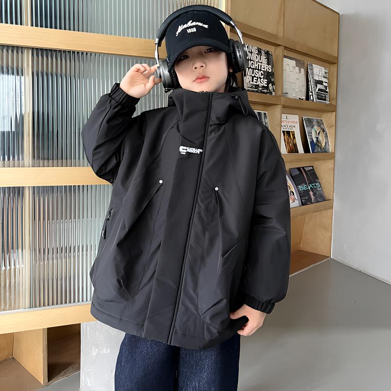 棉衣E21~E30组合链接/中大童连帽棉袄男童冬季三防冬款棉衣外套