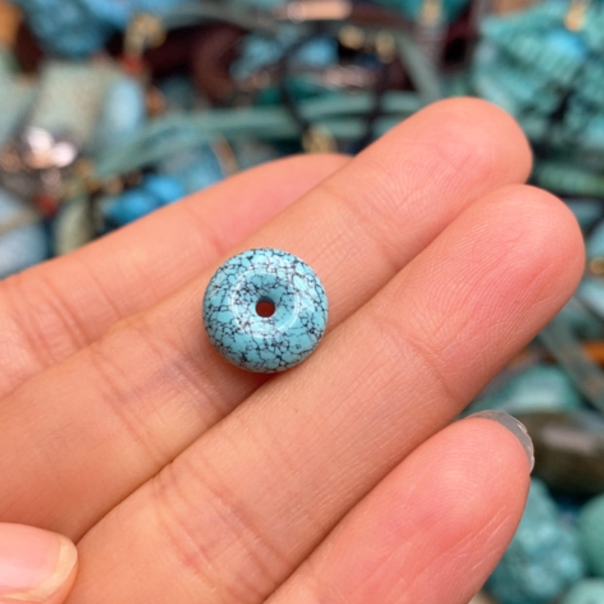 【闪购商品】绿松石珠宝半成品未镶嵌