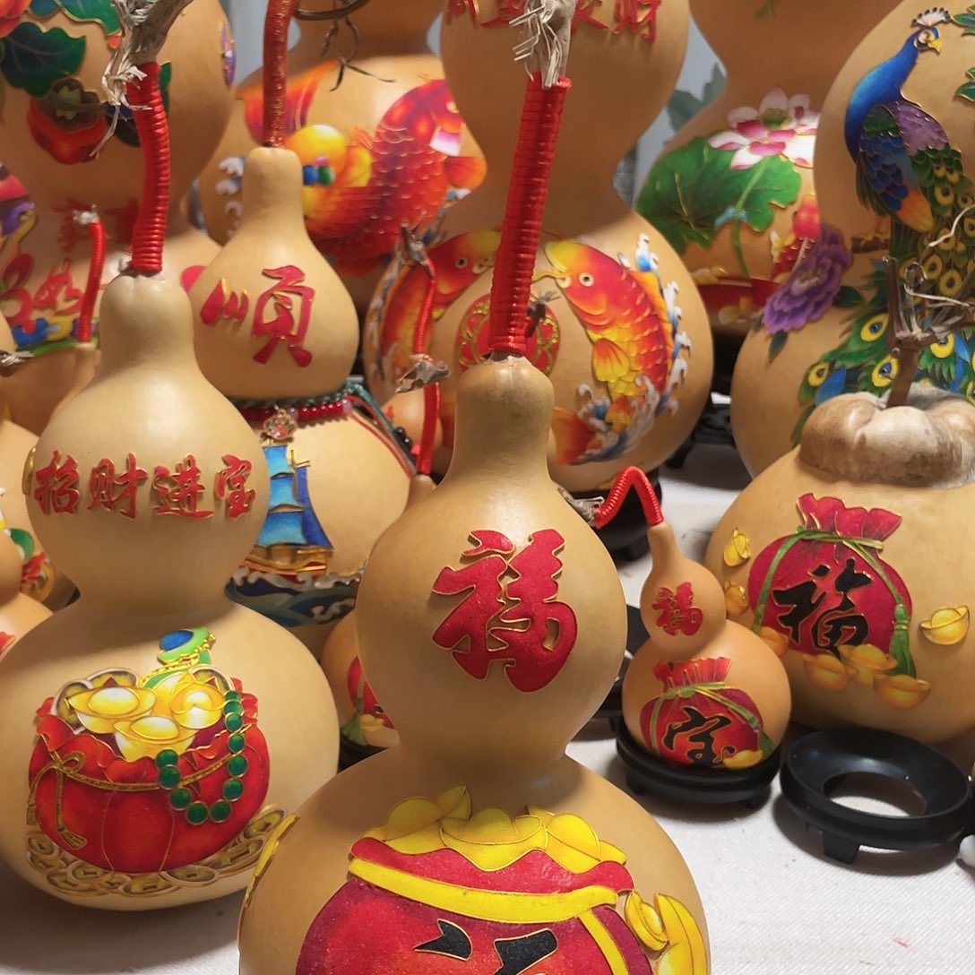 爱***乐木葫芦福禄福袋中