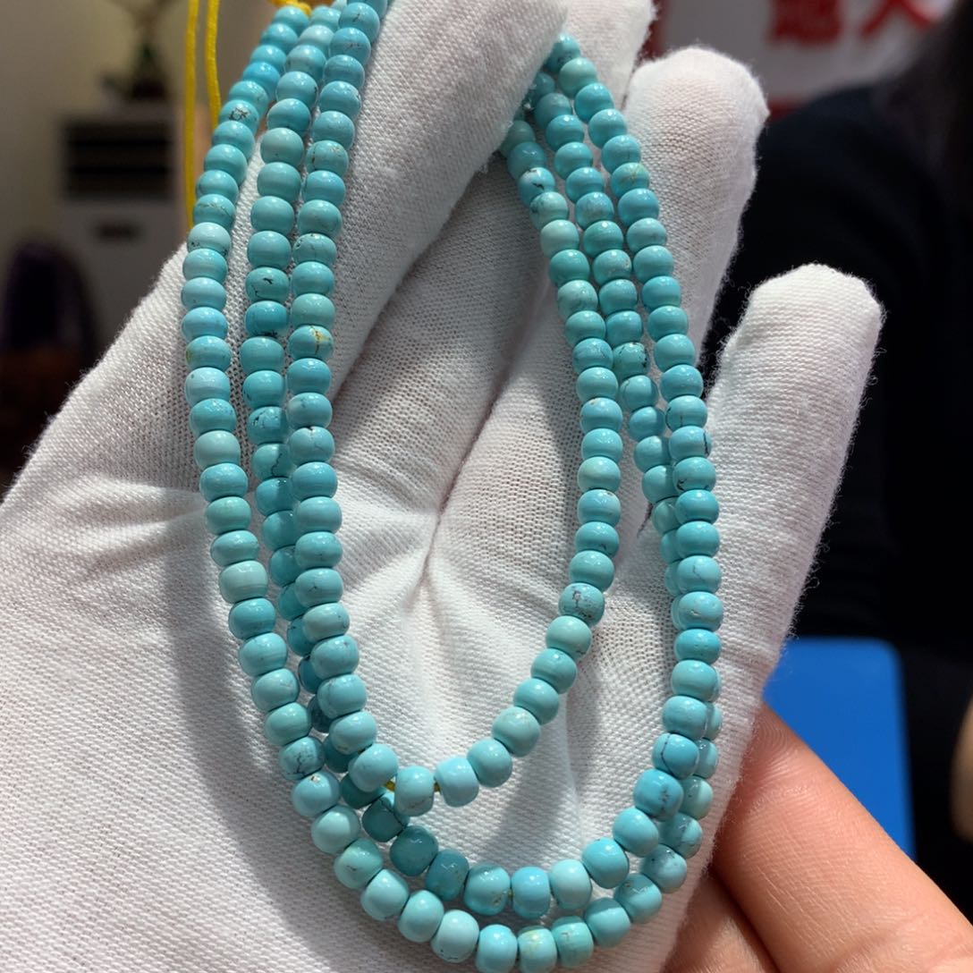 绿松石长链未镶嵌