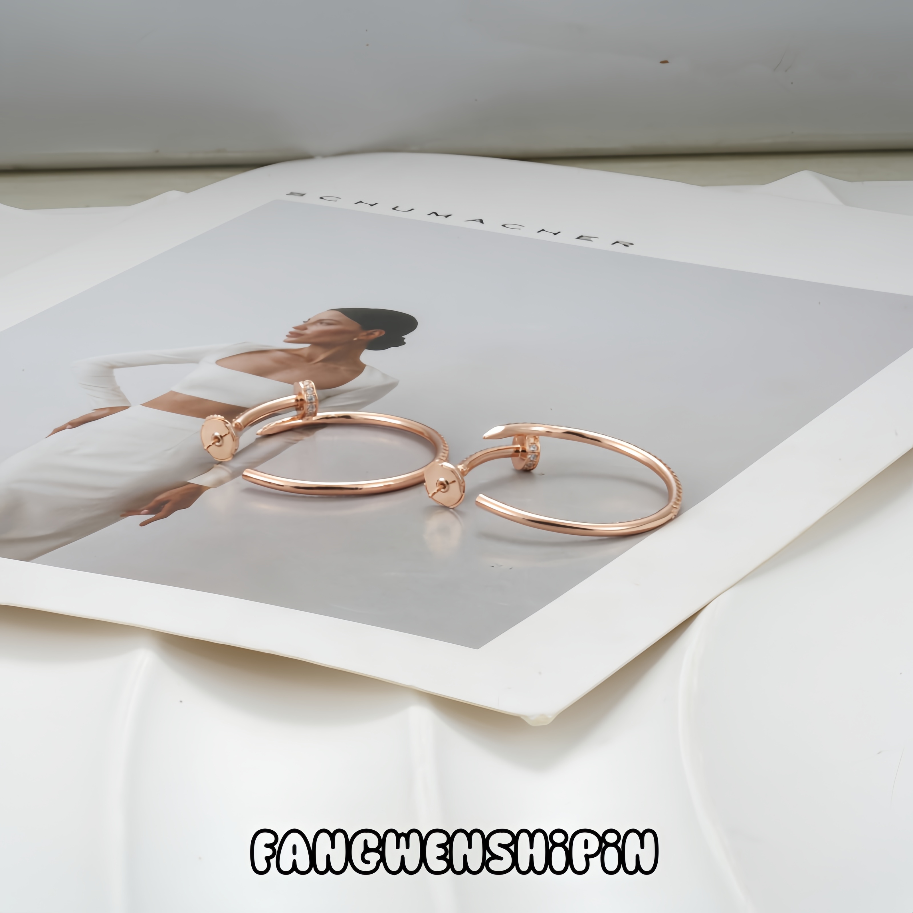 铜合金锆石耳饰 耳环1138