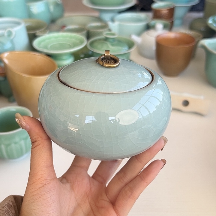 小米茶器龙泉青瓷