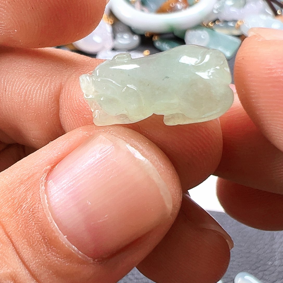 颈饰未镶嵌翡翠翡翠