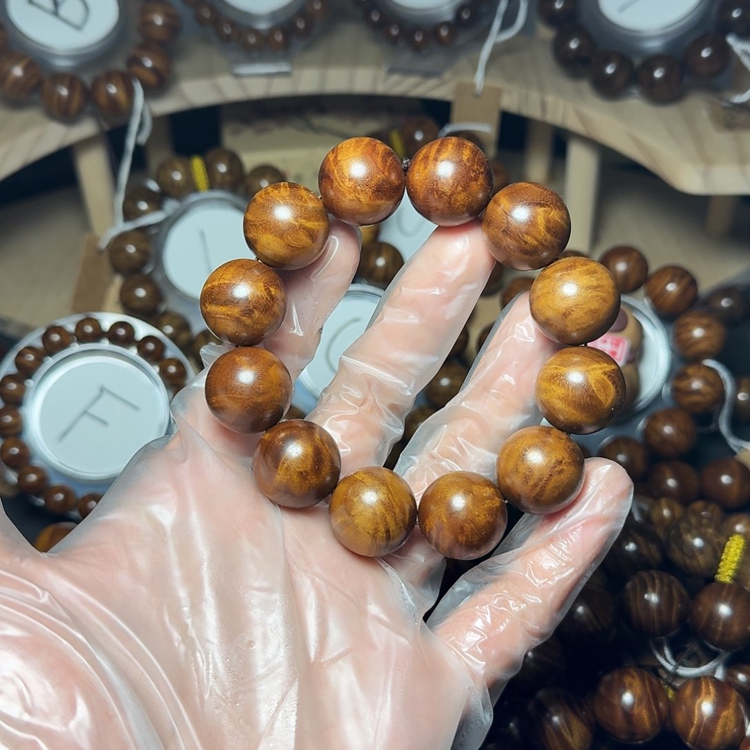 手串/手链楠木（金丝楠）冰裂龙胆