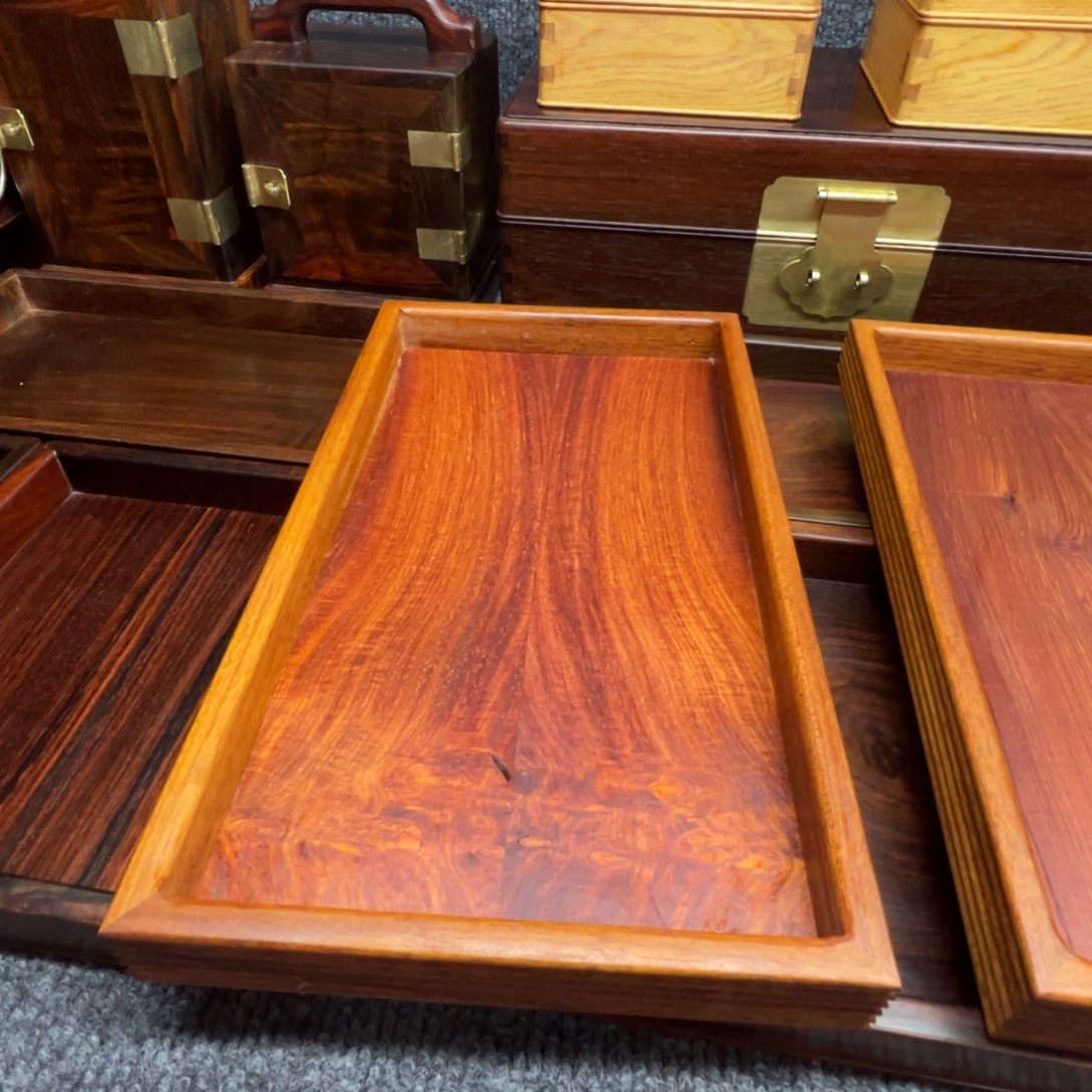 木奥氏黄檀茶盘32×18×3