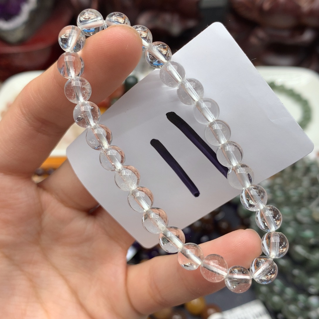 水晶手链未镶嵌天然