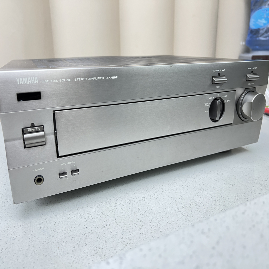 95新 Yamaha/雅马哈 雅马哈AX592纯音乐功放不包邮不包退换