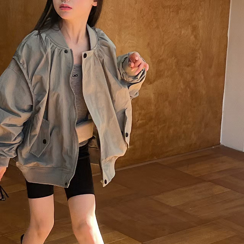 Z-MZL012韩版宽松女童潮流时尚外套春季新款