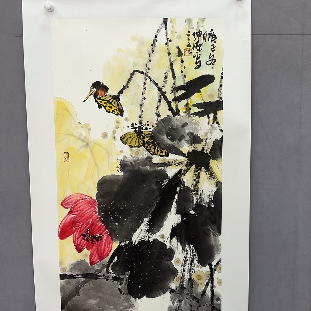 国画亲笔手绘原创