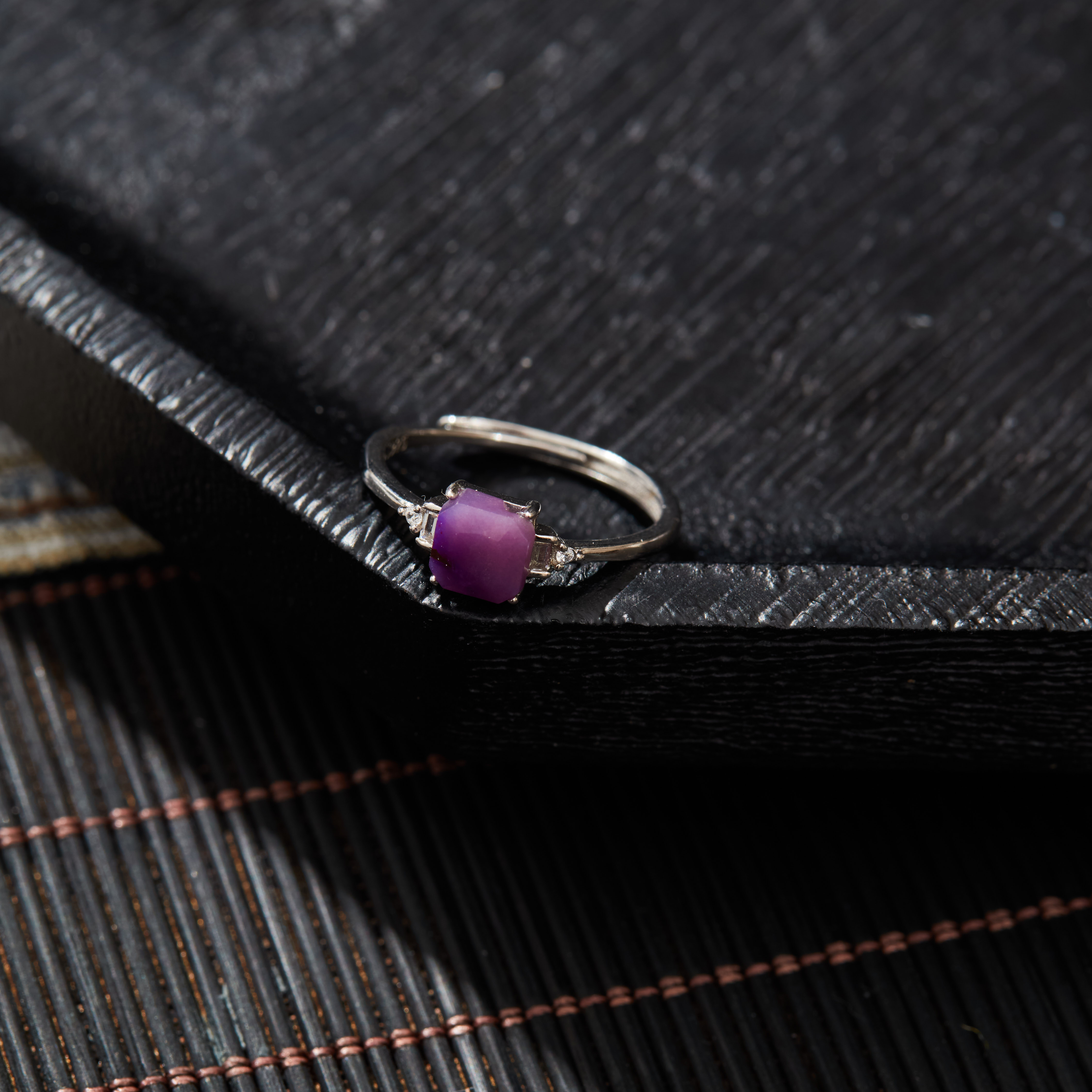 【云上雅岚】紫年丨C11405-S925舒俱来戒指-多样性发一件