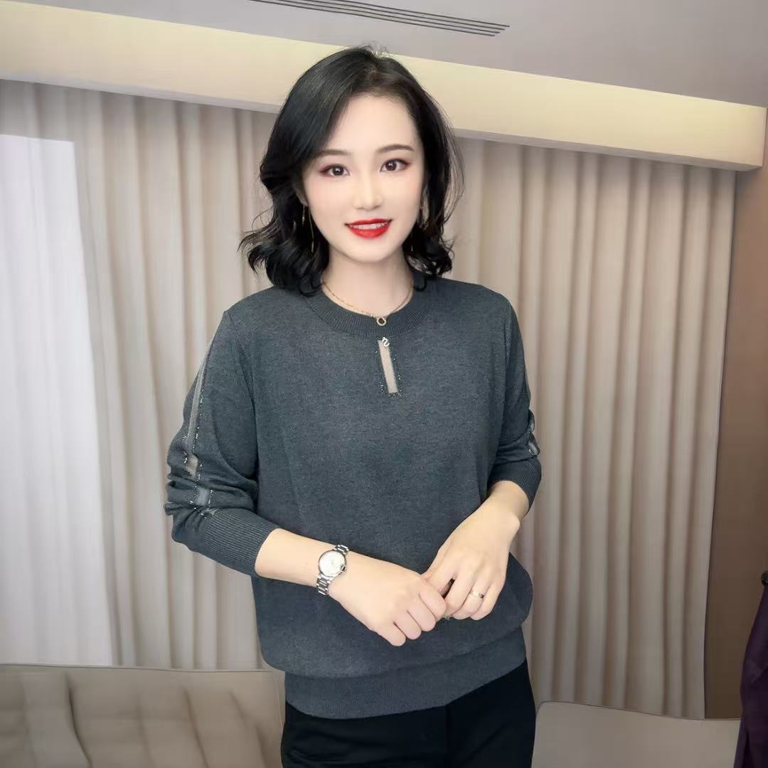 88081鹿鹿子严选秋季新款高品质时尚洋气美衫