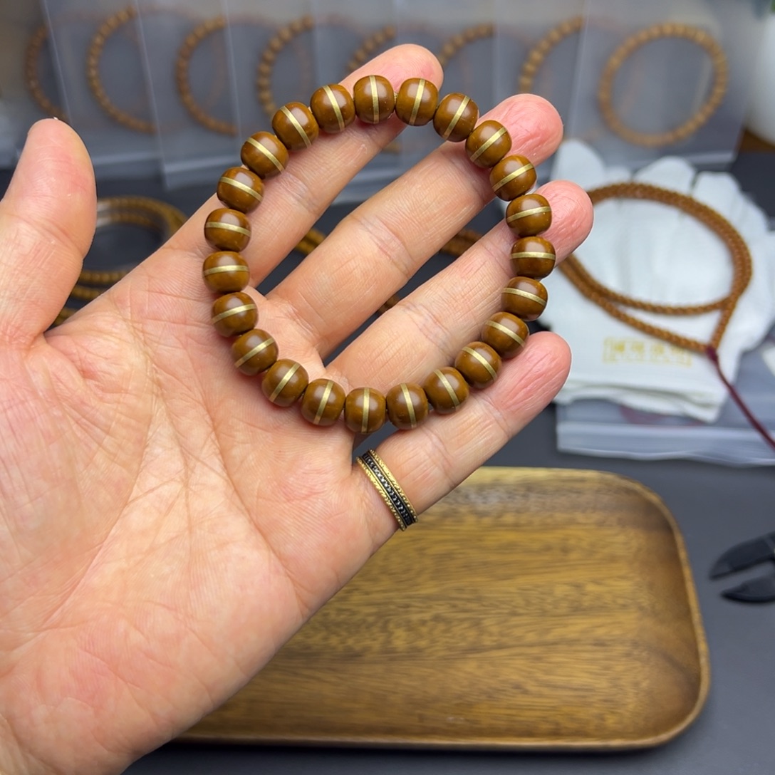 紫金鼠手串10mm实心汉堡