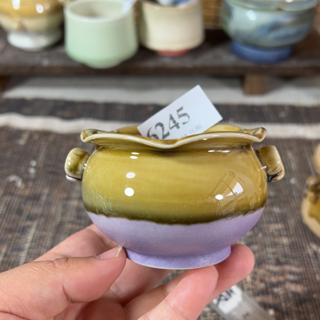 陶瓷景德镇手工花盆