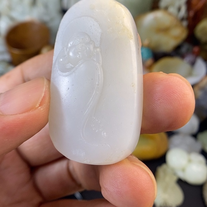 和田玉未镶嵌珠宝半成品