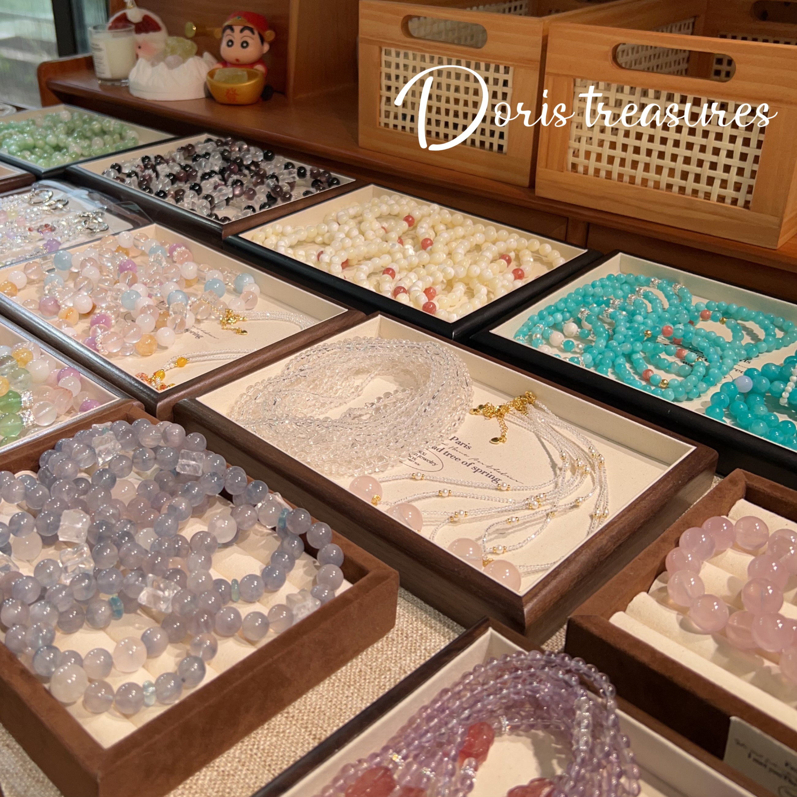 桃乐丝'Treasures 天然水晶手串  多样性发一 颜色微差