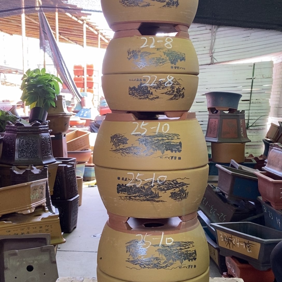 紫砂花盆紫砂紫砂