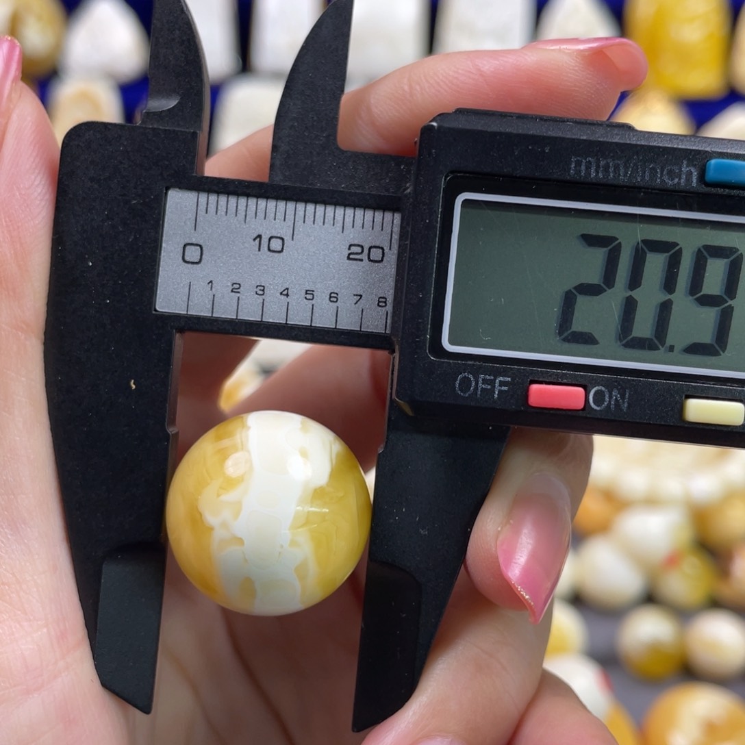 蜜蜡裸石未镶嵌琥珀蜜蜡