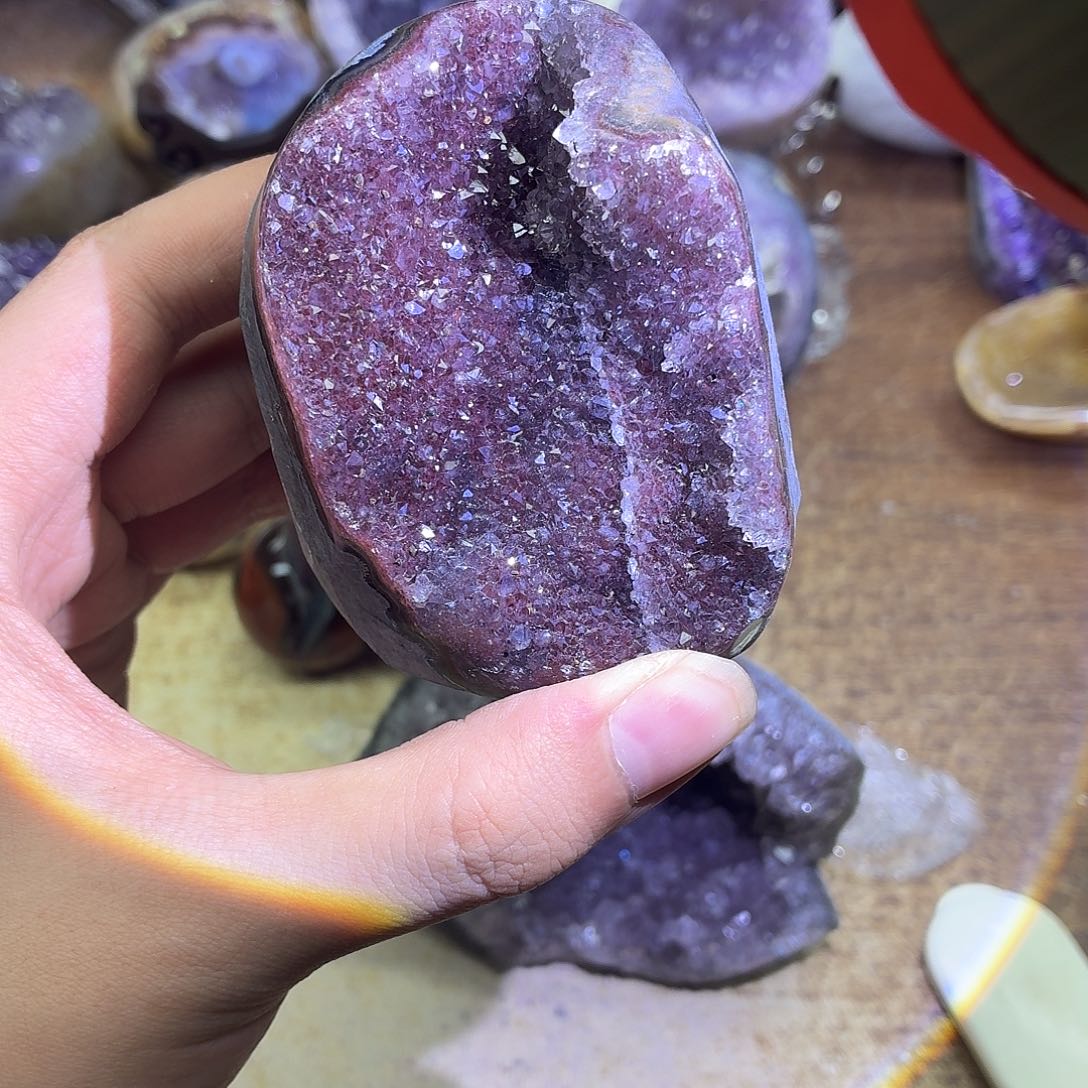 大型摆件（非配饰）紫晶未镶嵌