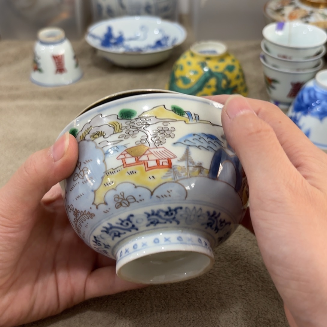 茶杯紫砂非常好看的花瓶 
