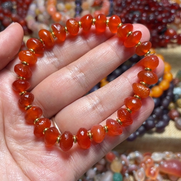 玛瑙/玉髓合金手链