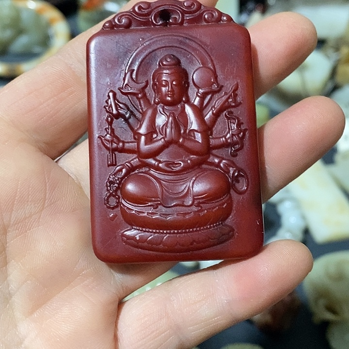 和田玉（糖玉）未镶嵌颈饰
