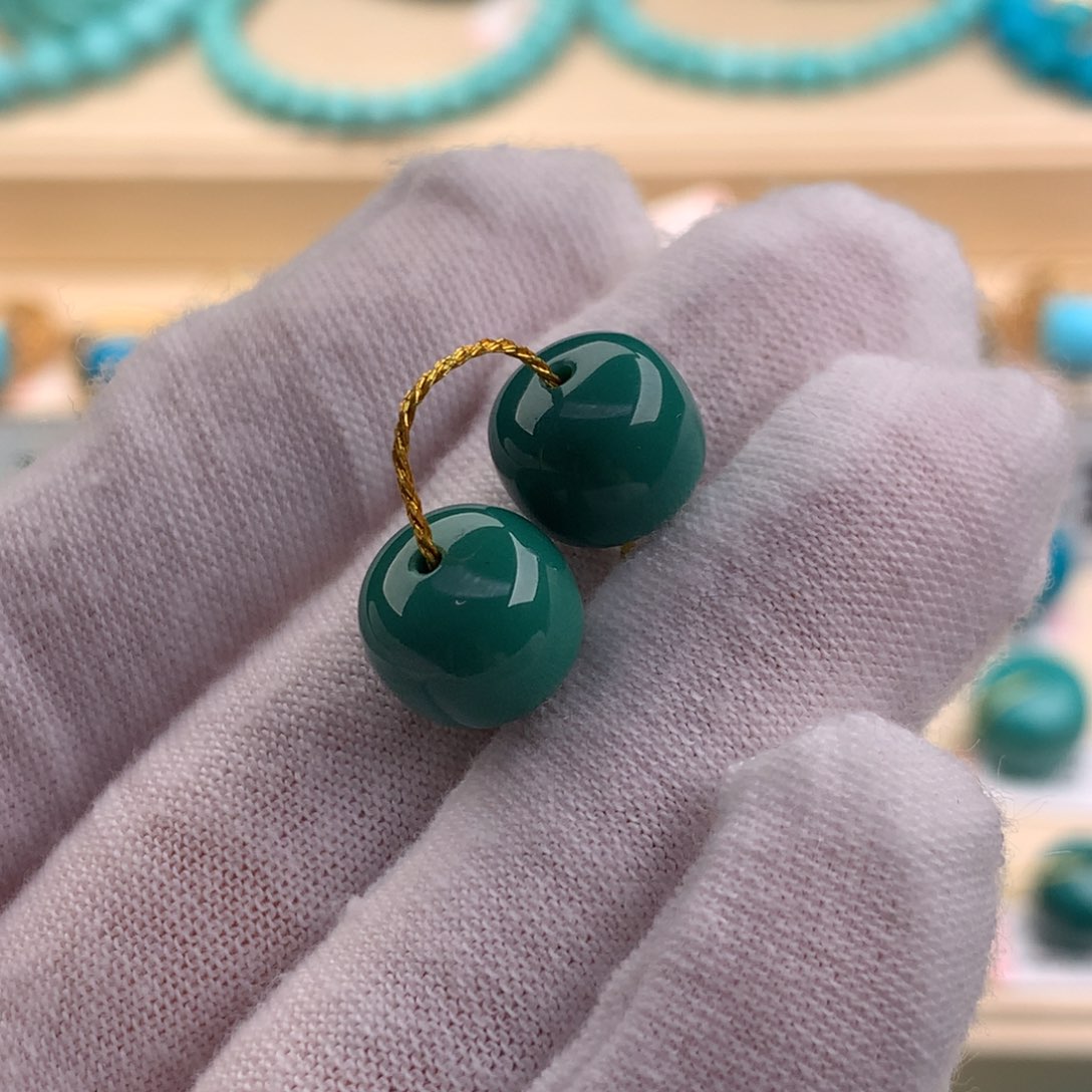 绿松石珠宝奇石未镶嵌?***n