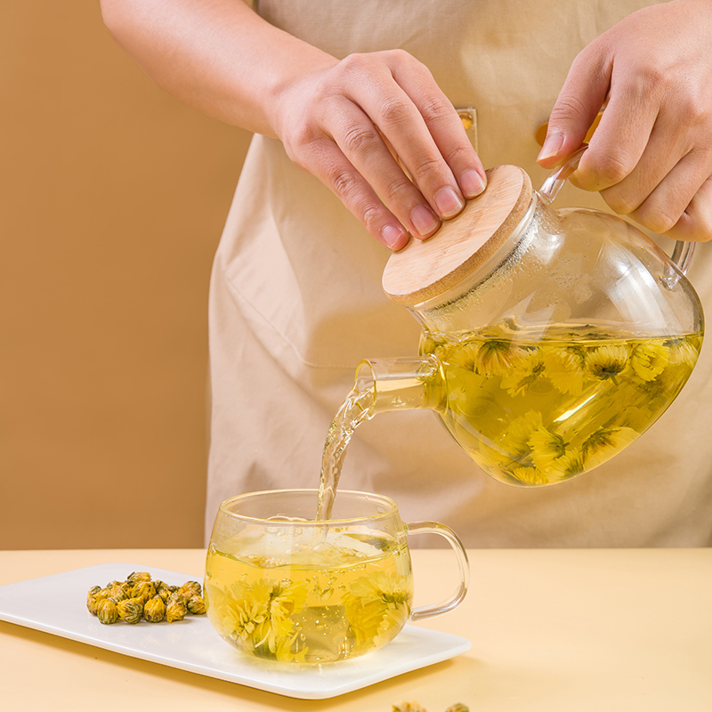 头茬胎菊泡水喝清香饱满花茶养生茶正宗冲泡去火熬夜加班必备