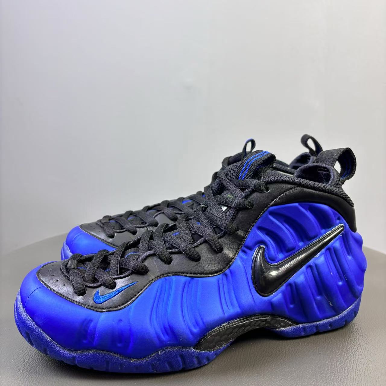 95新 NIKE/耐克 41码/内长260 Nike 喷泡 黑蓝泡 非原盒