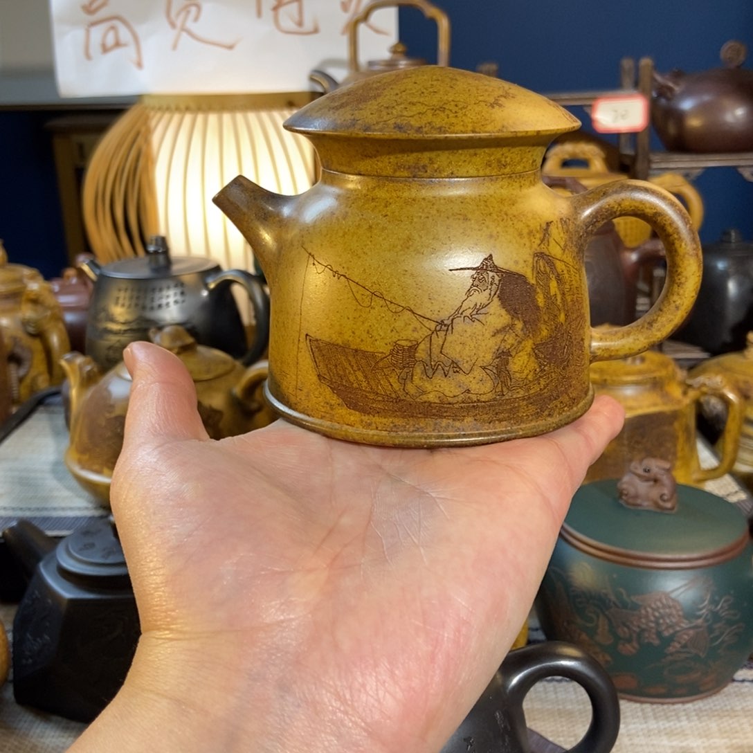 紫砂茶壶小*子紫砂艺术