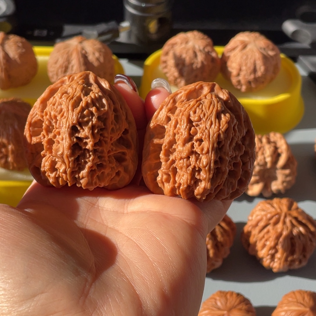 学***n文玩核桃把件43南疆石